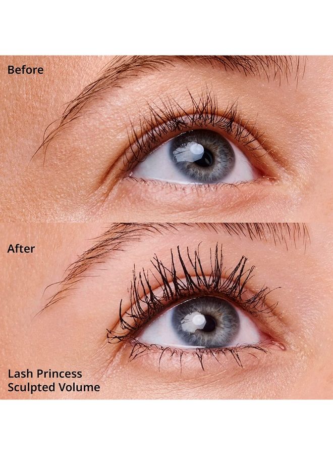 Essence Lash Princess Curl & Volume Mascara & Lash Princess Sculpted Volume Mascara Bundle Black  - Image 4