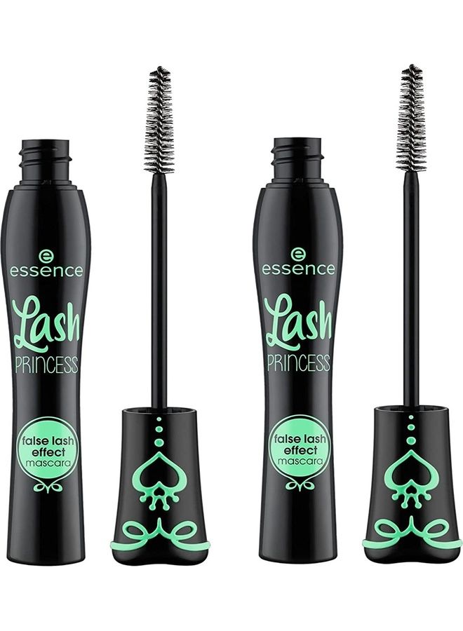 Essence 2 PACK ESSENCE LASH PRINCESS False Lash Effect Mascara Gluten & Cruelty Free Black  - Image 1