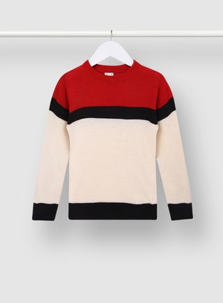 White/Black/Red