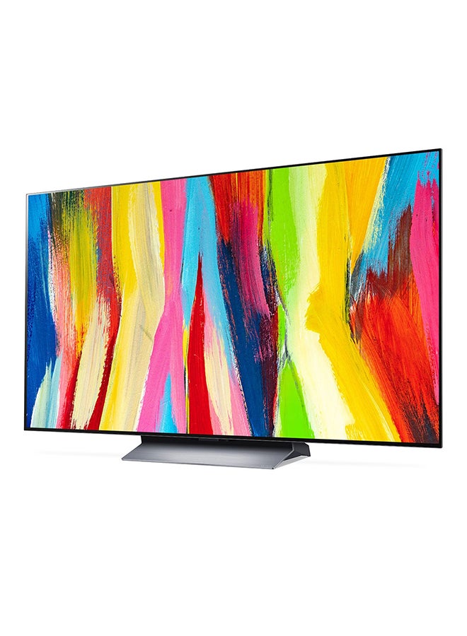 OLED evo TV 55-Inch C2 Series, Cinema Screen Design 4K Cinema HDR webOS22 With ThinQ AI Pixel Dimming OLED55C26LA Black - v1658911117/N53337050A_3