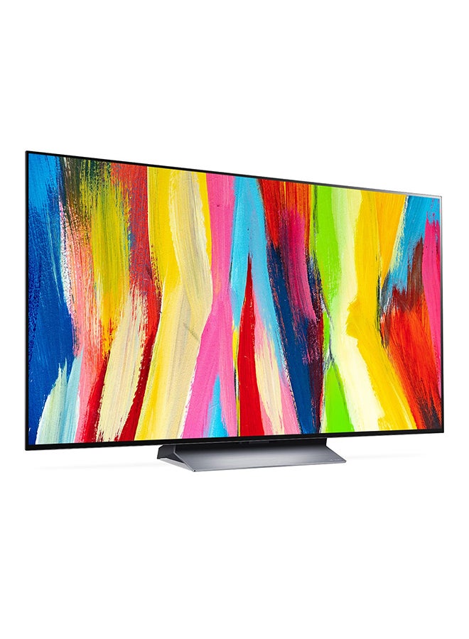 OLED evo TV 55-Inch C2 Series, Cinema Screen Design 4K Cinema HDR webOS22 With ThinQ AI Pixel Dimming OLED55C26LA Black - v1658911117/N53337050A_5