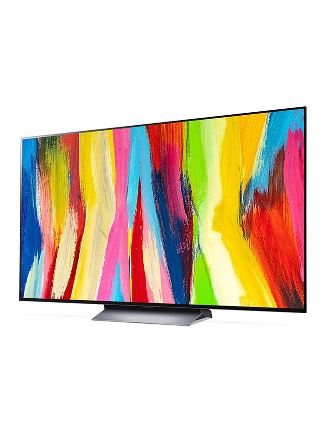 LG - OLED evo TV 65-Inch C2 series, Cinema Screen Design 4K Cinema HDR WebOS22 With ThinQ AI Pixel Dimming OLED65C26LA Black - Image 1
