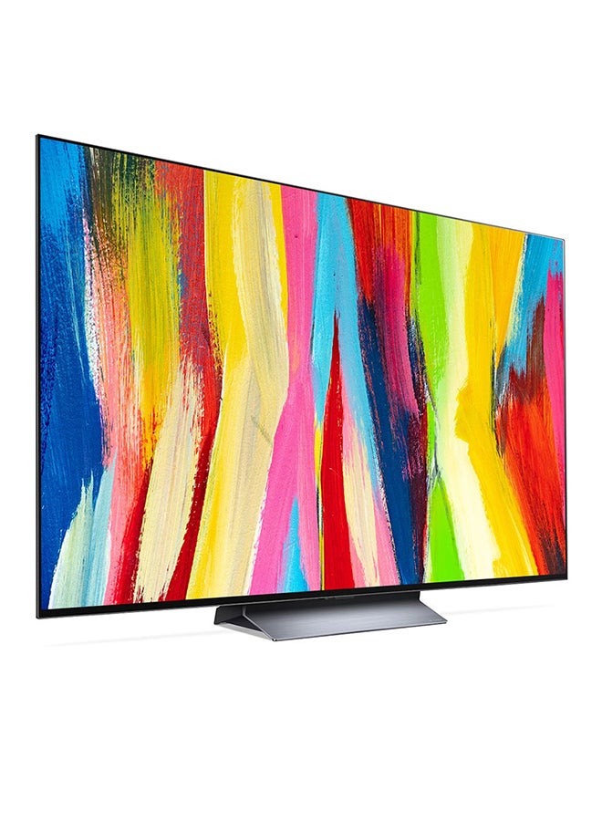 LG - OLED evo TV 65-Inch C2 series, Cinema Screen Design 4K Cinema HDR WebOS22 With ThinQ AI Pixel Dimming OLED65C26LA Black - Image 1