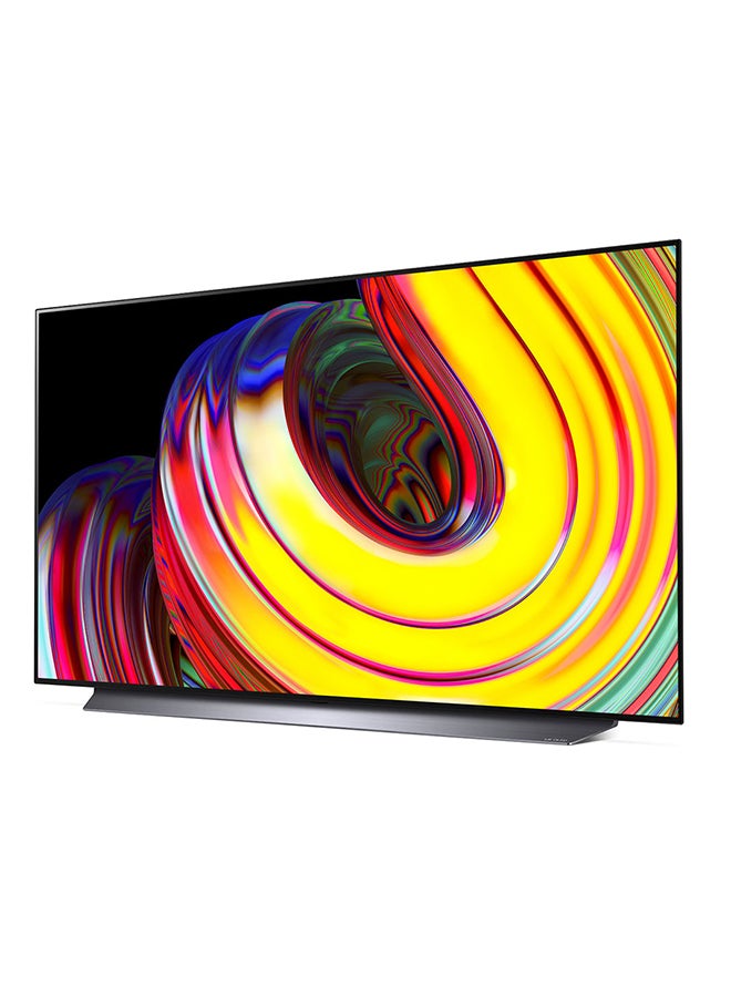 LG - Oled TV 65-Inch CS Series, Cinema Screen Design 4K HDR Webos Smart Ai Thinq Pixel Dimming OLED65CS6LA Black - Image 1