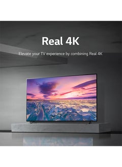 تلفزيون UHD 4K مقاس 55 بوصة من سلسلة UQ7500، تصميم شاشة سينمائية 4K Active HDR Webos Smart Ai Thinq 55UQ75006LG أسود 55UQ75006LG أسود - v1658911120/N53337062A_6