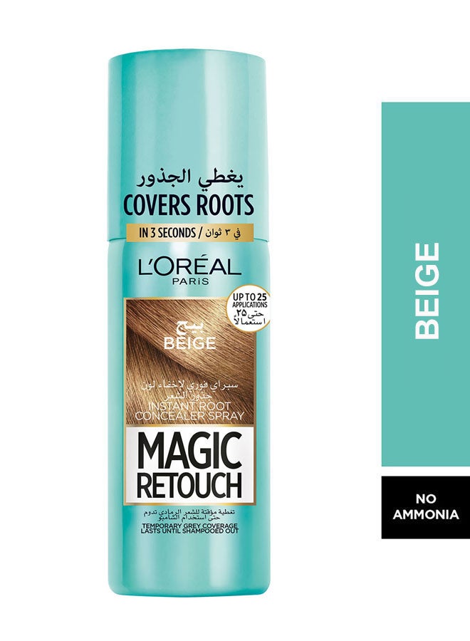 Magic Retouch Instant Root Concealer Spray Beige 75ml - v1658911315/N11077287A_1