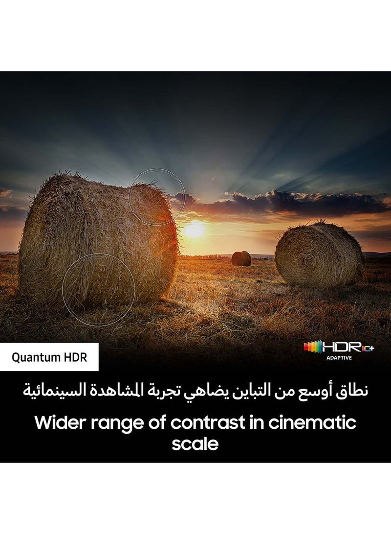 سامسونج - تلفزيون QLED ذكي بجودة 4K ومقاس 65 بوصة طراز Q60B (إصدار 2022) QA65Q60BAUXZN أسود - Image 1