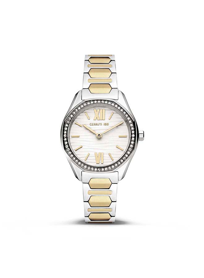 CERRUTI 1881 Women's Bretagna Round Analog Wrist Watch CIWLG2205404 - 35mm  - Image 1