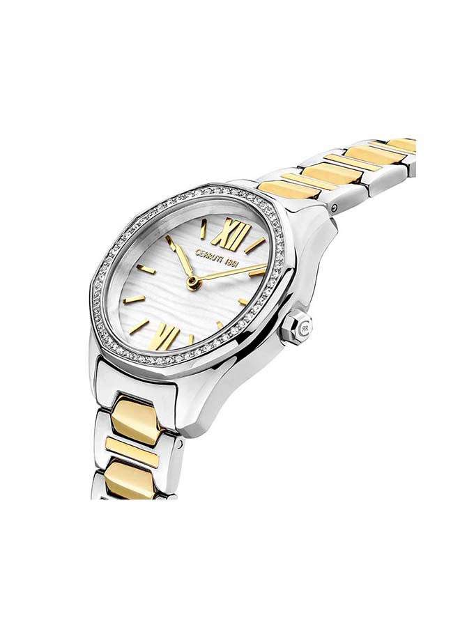 CERRUTI 1881 Women's Bretagna Round Analog Wrist Watch CIWLG2205404 - 35mm  - Image 2