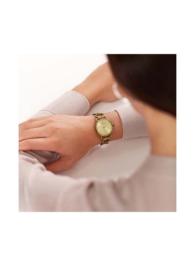 Ted Baker - Women's Victoriaa Stainless Steel Analog Wrist Watch T TBKPVTF101 - 34mm - Gold - Image 1