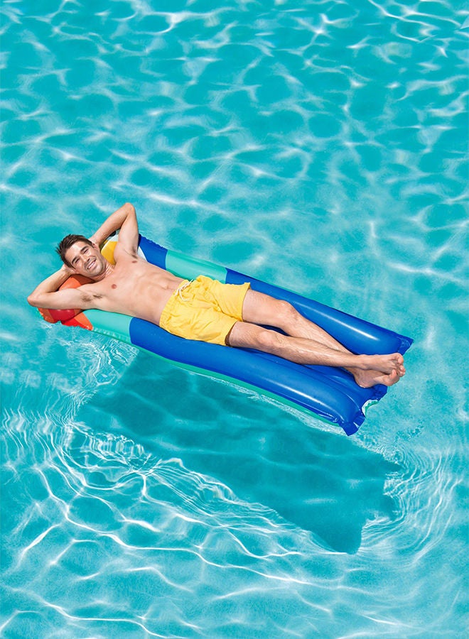 Tropical Bird Floating Air Mat- Assorted 183 x76cm 183 x76cm