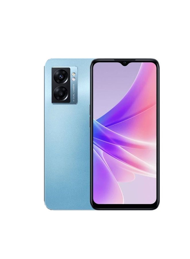 OPPO - A77 Dual SIM 4GB RAM 128GB 4G Sky Blue- Middle East Version - Image 1