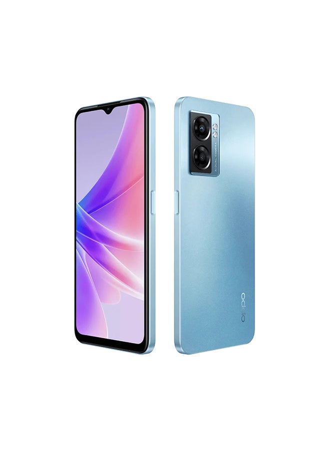 OPPO - A77 Dual SIM 4GB RAM 128GB 4G Sky Blue- Middle East Version - Image 1