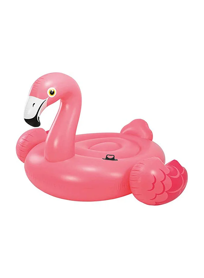 INTEX Giant Mega Inflatable Flamingo Island Pool Float, Pink 218x211x136cm