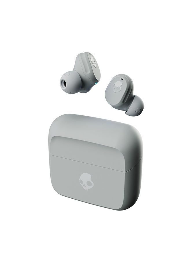 Skullcandy Mod True Wireless Earbuds With Multipoint Pairing / Clear Voice Smart Mic / 34 Hours Total Battery / IP55 Sweat And Water Resistant / Tile Finding Technology / Light Grey/Blue - Image 1