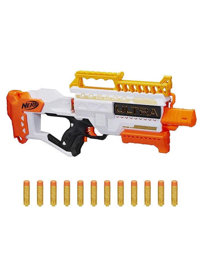 NERF - Ultra Dorado Motorized Blaster With Fast-Back Loading 12 Darts - Image 1