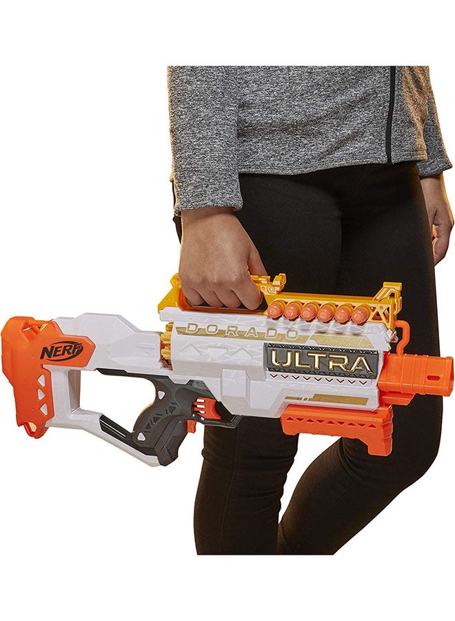 NERF - Ultra Dorado Motorized Blaster With Fast-Back Loading 12 Darts - Image 1