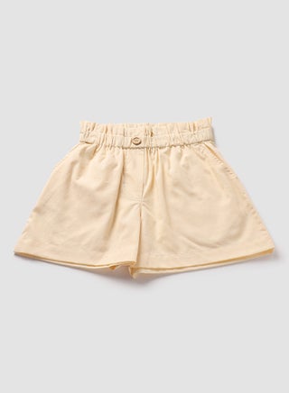 Casual Plain Skater Skirts Beige - v1658926868/N46562327V_1