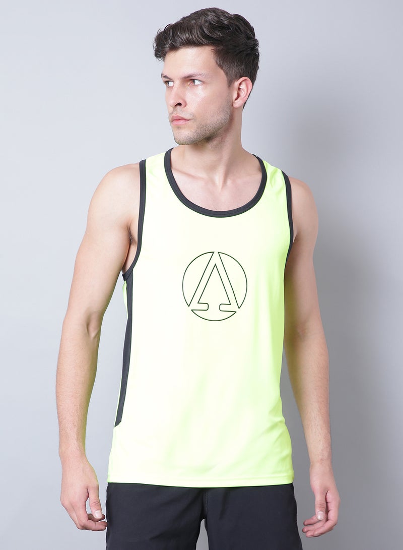 Logo Sports Running Vest Neon Green - v1658926905/N48952294V_1