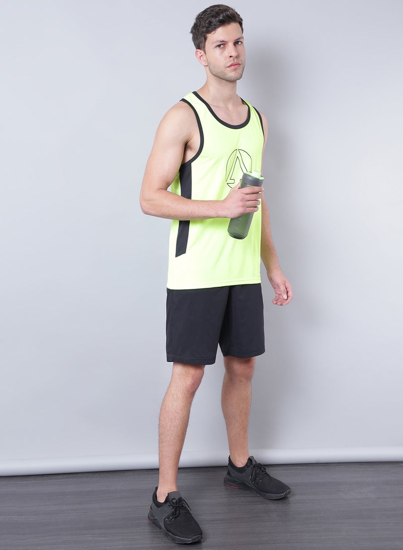 Logo Sports Running Vest Neon Green - v1658926905/N48952294V_2