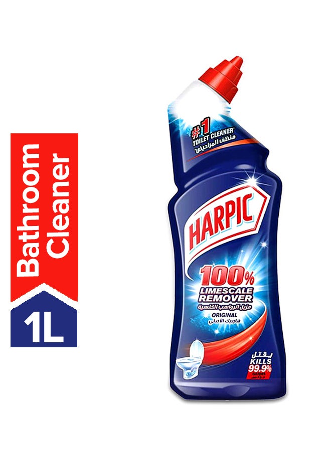 Harpic Original Toilet Cleaner Liquid Limescale Remover 1Liters  - Image 1