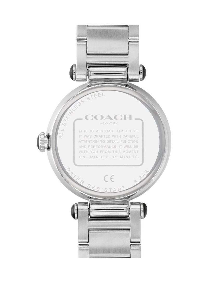 COACH - Women's Cary Silver Dial Watch 14503834 - Image 1
