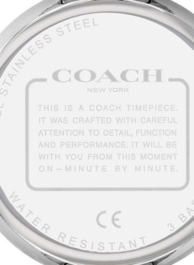 COACH - Women's Cary Silver Dial Watch 14503834 - Image 1