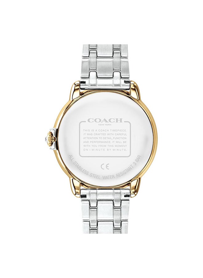 COACH Women's Arden Silver White Dial Watch 14503811  - Image 2