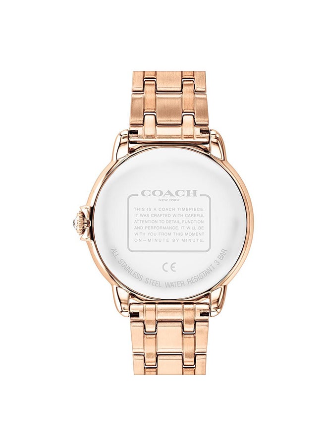 COACH Women's Arden Silver White Dial Watch 14503809  - Image 2