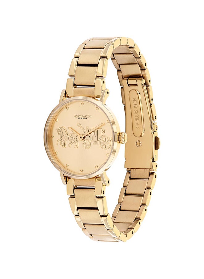 COACH - Women's Perry Light Gold Dial Watch 14503794 - Image 1