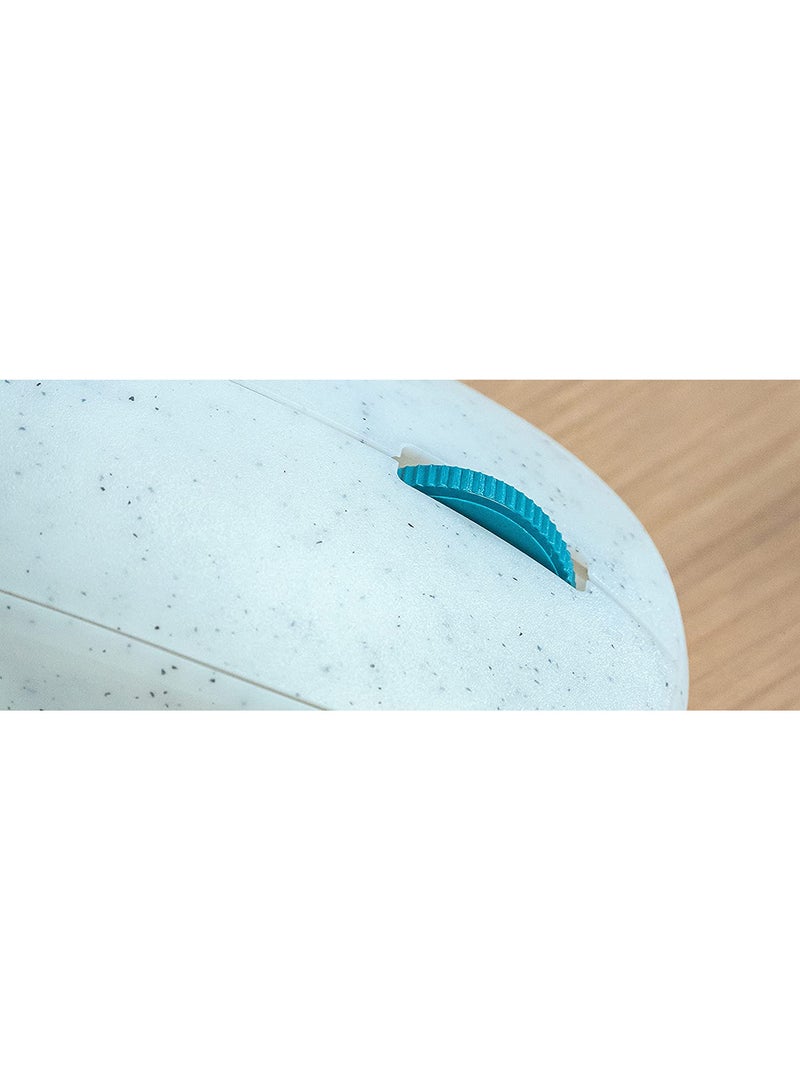 Microsoft - Ocean Plastic Mouse Made from 20% Recycled Ocean Waste, Comfortable Design, Right/Left Hand Use, Wireless Bluetooth Mouse for PC/Laptop/Desktop, Works with for Mac/Windows Computers White - Image 1