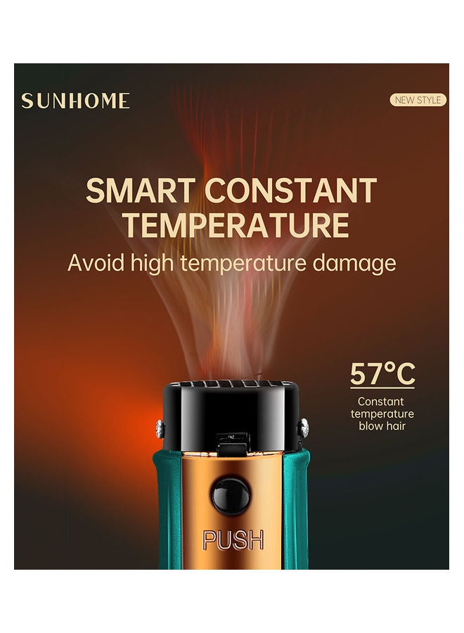 صن هوم فرشاة مجفف شعر 3 في 1 أخضر - Image 5