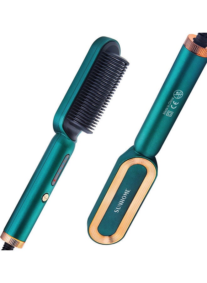 Sunhome Hair Straightening And Curling Comb Green  - Image 1