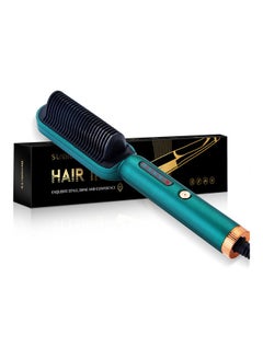 Sunhome Hair Straightening And Curling Comb Green  - Image 2