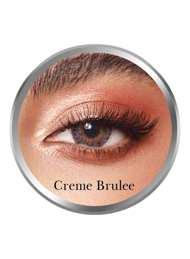 Amara Original Unisex Cosmetic Contact Lenses, Monthly Disposable, Crème Brulee Grey/Brown - Image 1