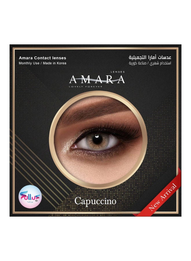 Amara unisex Cappuccino Contact Lenses - Image 2