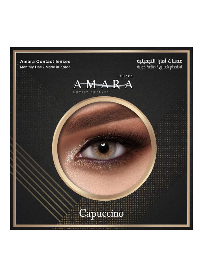 Amara unisex Cappuccino Contact Lenses - Image 3