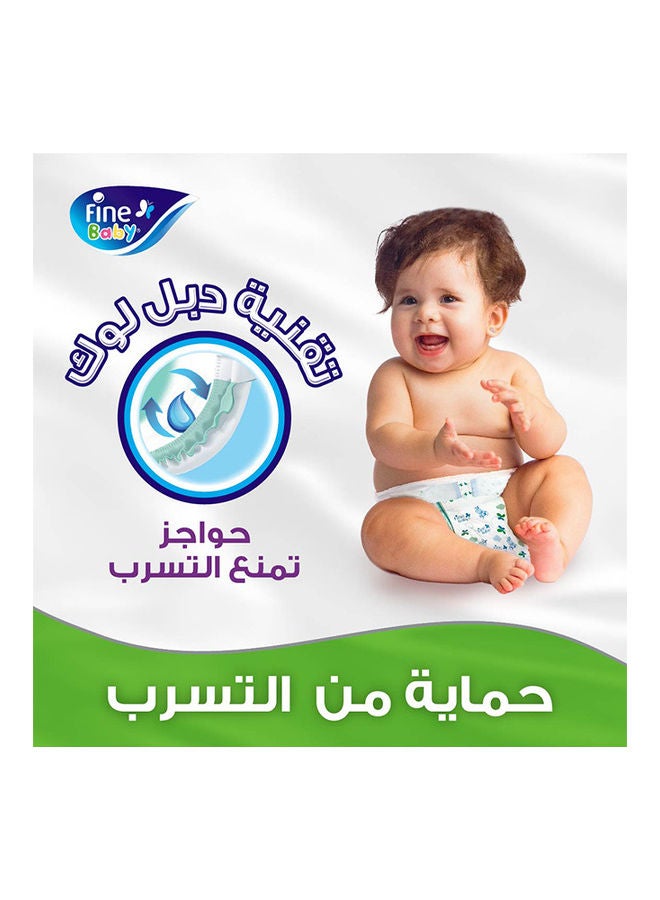 Fine Baby - Diapers, Size 4, 7-14 Kg, 144 Count-Large, Jumbo Pack With New Double Lock Leak Barriers - Image 1