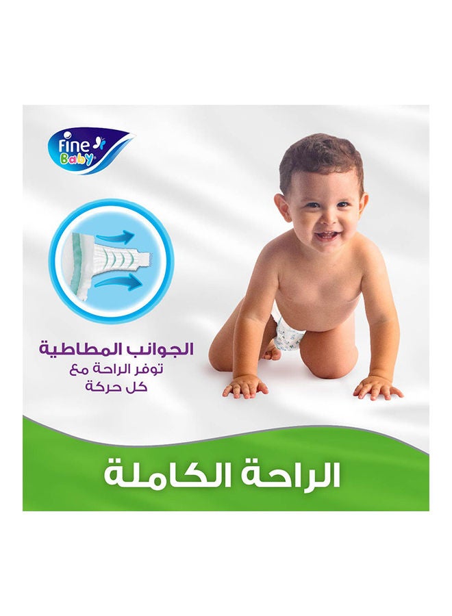 Fine Baby - Diapers, Size 4, 7-14 Kg, 144 Count-Large, Jumbo Pack With New Double Lock Leak Barriers - Image 1