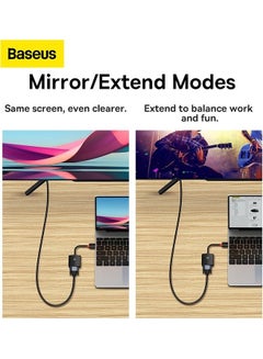 بيسوس محول HDMI إلى VGA لأجهزة الكمبيوتر المكتبية والكمبيوتر المحمول وشاشة الكمبيوتر وجهاز العرض والتلفزيون عالي الدقة وجهاز Chromebook وRaspberry Pi وRoku وXbox وPS5 وPS4 والمزيد  - Image 5