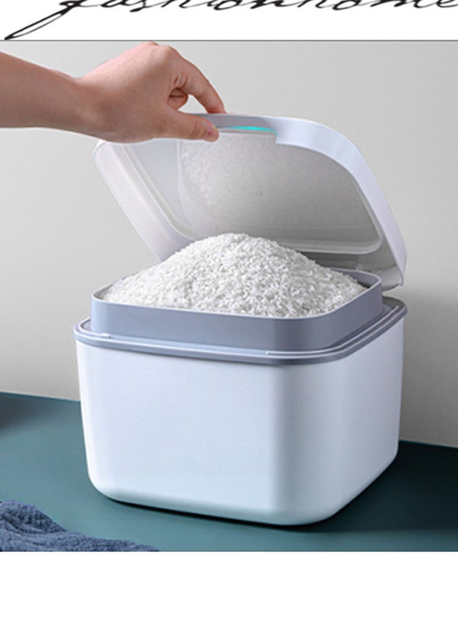 fashionhome - Multi layer Rice Storage Box White 24x24x17cm - Image 1