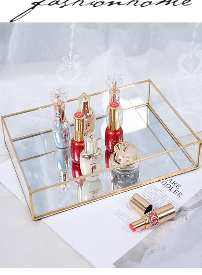 فاشون هوم صينية تخزين متعددة الوظائف شفاف 20x14x3.5سم - Image 2