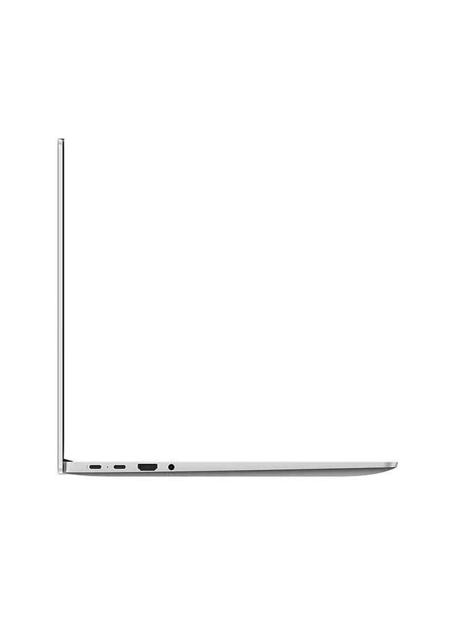 هواوي - كمبيوتر محمول MateBook D 16 بشاشة مقاس 16 بوصة لا تعمل باللمس ومعالج Intel Core i5-12450H من الجيل الثاني عشر وذاكرة وصول عشوائي سعة 8 جيجابايت ومحرك أقراص SSD سعة 512 جيجابايت وبطاقة رسومات Intel UHD ونظام تشغيل Windows 11 Home/ والإنجليزية/العربية فضي ميستيك الإنجليزية/العربية فضي فاتح - Image 1