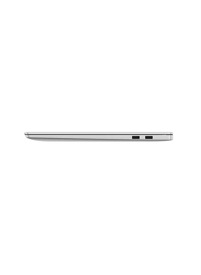 هواوي - كمبيوتر محمول MateBook D 16 بشاشة مقاس 16 بوصة لا تعمل باللمس ومعالج Intel Core i5-12450H من الجيل الثاني عشر وذاكرة وصول عشوائي سعة 8 جيجابايت ومحرك أقراص SSD سعة 512 جيجابايت وبطاقة رسومات Intel UHD ونظام تشغيل Windows 11 Home/ والإنجليزية/العربية فضي ميستيك الإنجليزية/العربية فضي فاتح - Image 1