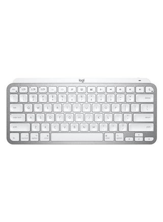 MX Keys Mini FOr Mac Minimalist Wireless Illuminated Keyboard, Compact, Bluetooth, Backlit Keys, USB-C, Tactile Typing, Compatible With Apple macOS, iPAd OS, Metal Build, US Layout Grey - v1658997256/N52791860A_1