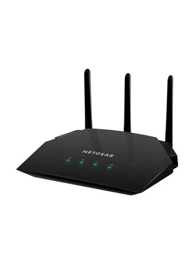 NETGEAR - AC1750 Dual-Band Smart WiFi Router Black - Image 1