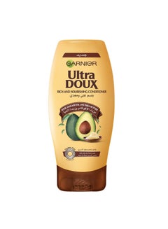 Ultra Doux Avocado Oil And Shea Butter Nourishing Conditioner White 400ml
