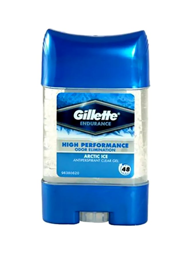 Gillette Endurance Arctic Ice Antiperspirant Gel Deodorant Stick 70grams 