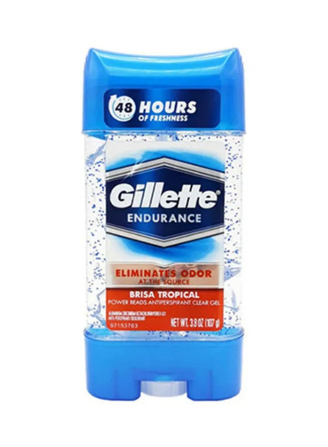 إندورانس برائحة الفاكهة الاستوائية للقضاء على الروائح الكريهة من مصدرها شفاف/أزرق 107جرام