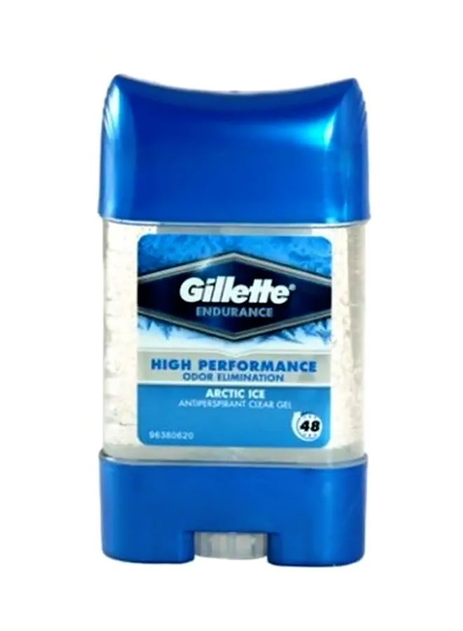 Gillette Arctic Ice Endurance Clear Gel Deodorant Stick 70grams 